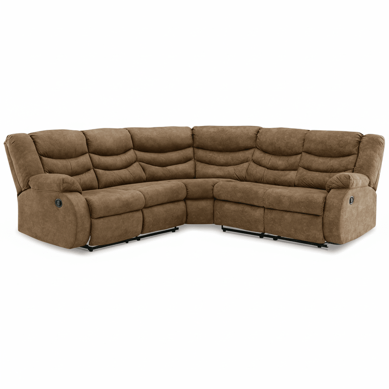 Partymate 2-Piece Reclining Sectional Option B