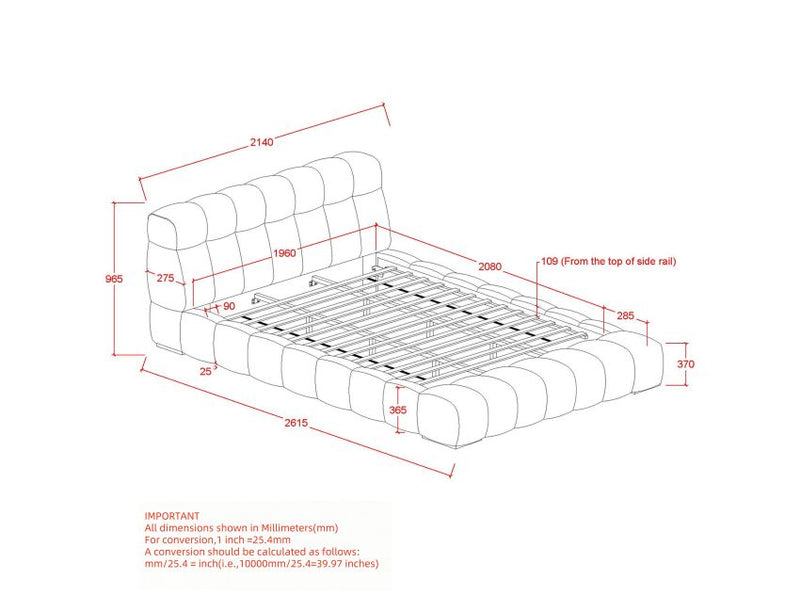 PASHA Bed - Berre Furniture