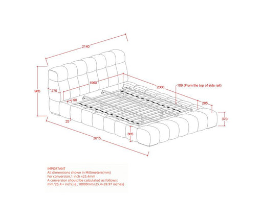 PASHA Bed - Berre Furniture