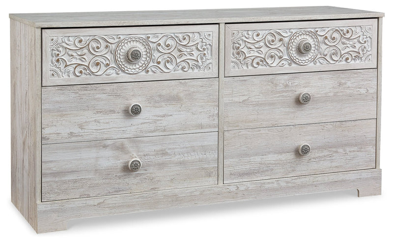 Paxberry Six Drawer Dresser Small