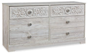 Paxberry Six Drawer Dresser Medium