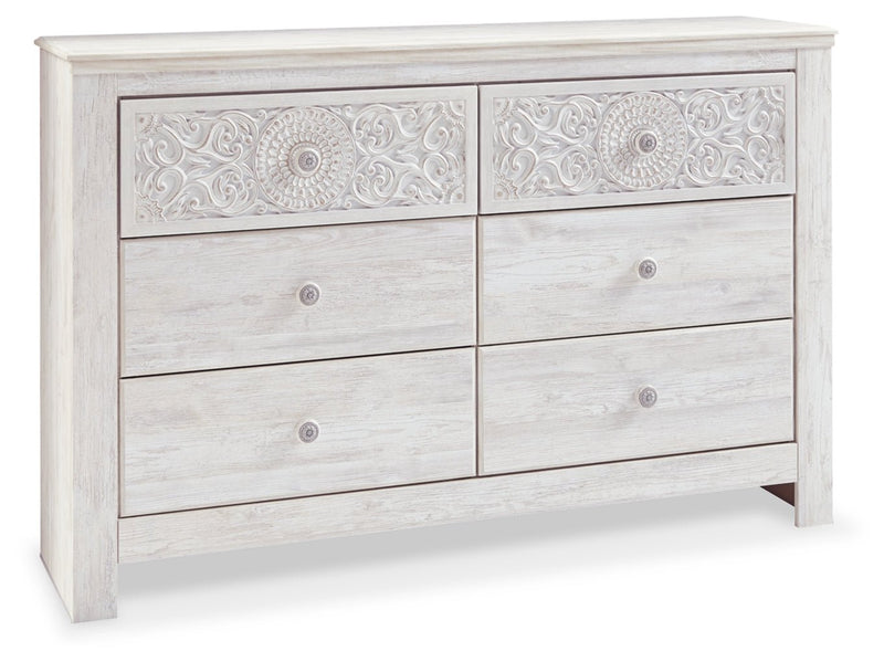 Paxberry Six Drawer Dresser Large