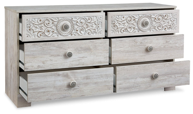Paxberry Six Drawer Dresser