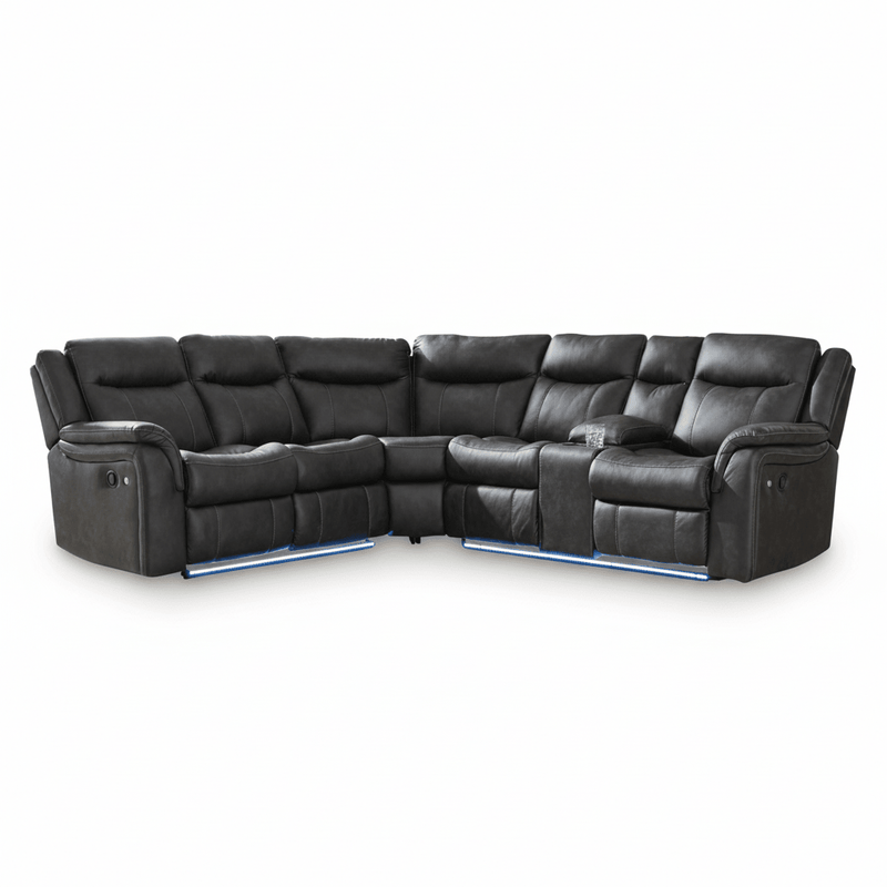 Perarrygin 2-Piece Reclining Sectional Default Title