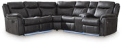 Perarrygin 2-Piece Reclining Sectional Default Title