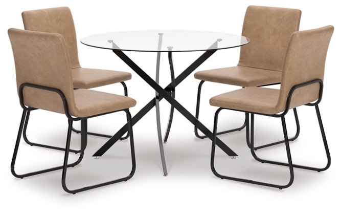 Pharywynn dining table + 4 chairs - Berre Furniture
