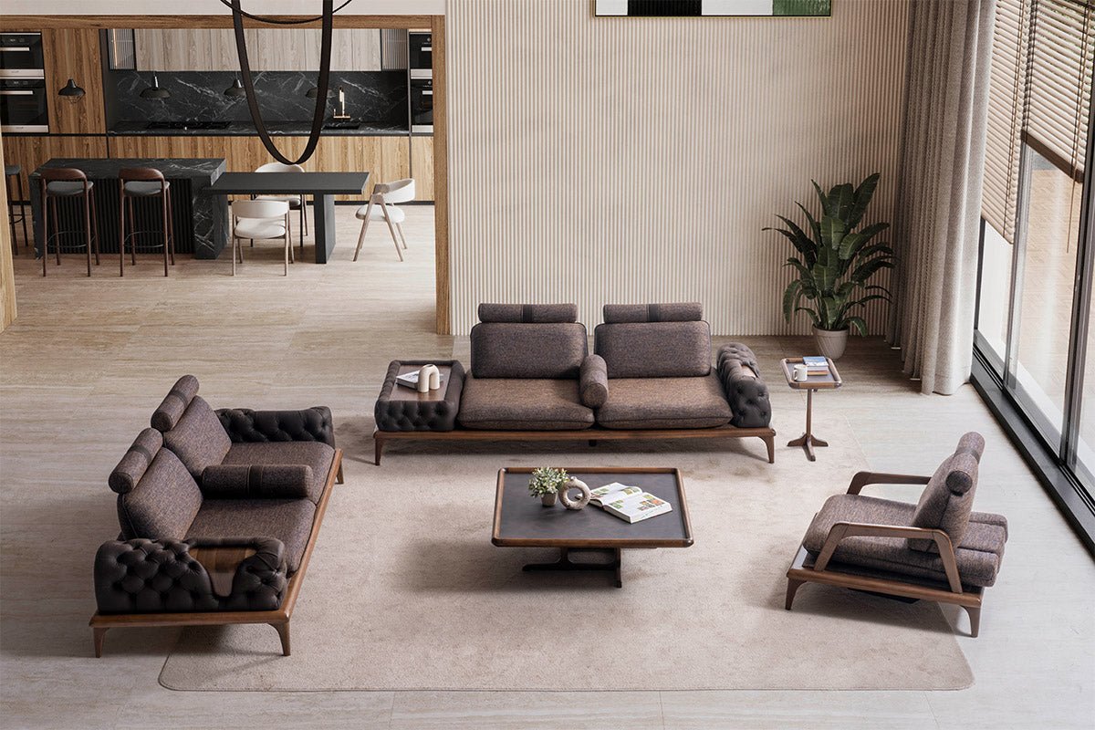 PISA Living Room Set - Sofas & Armchair - Berre Furniture