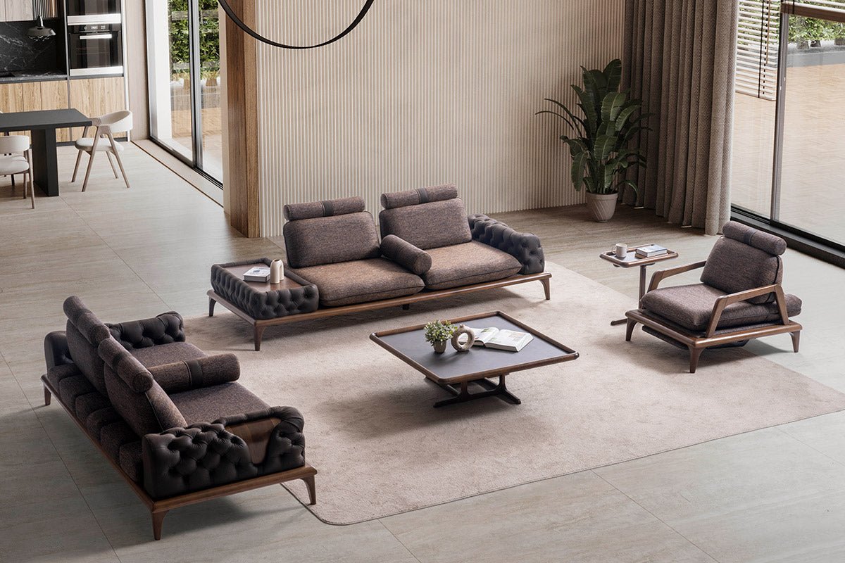 PISA Living Room Set - Sofas & Armchair - Berre Furniture