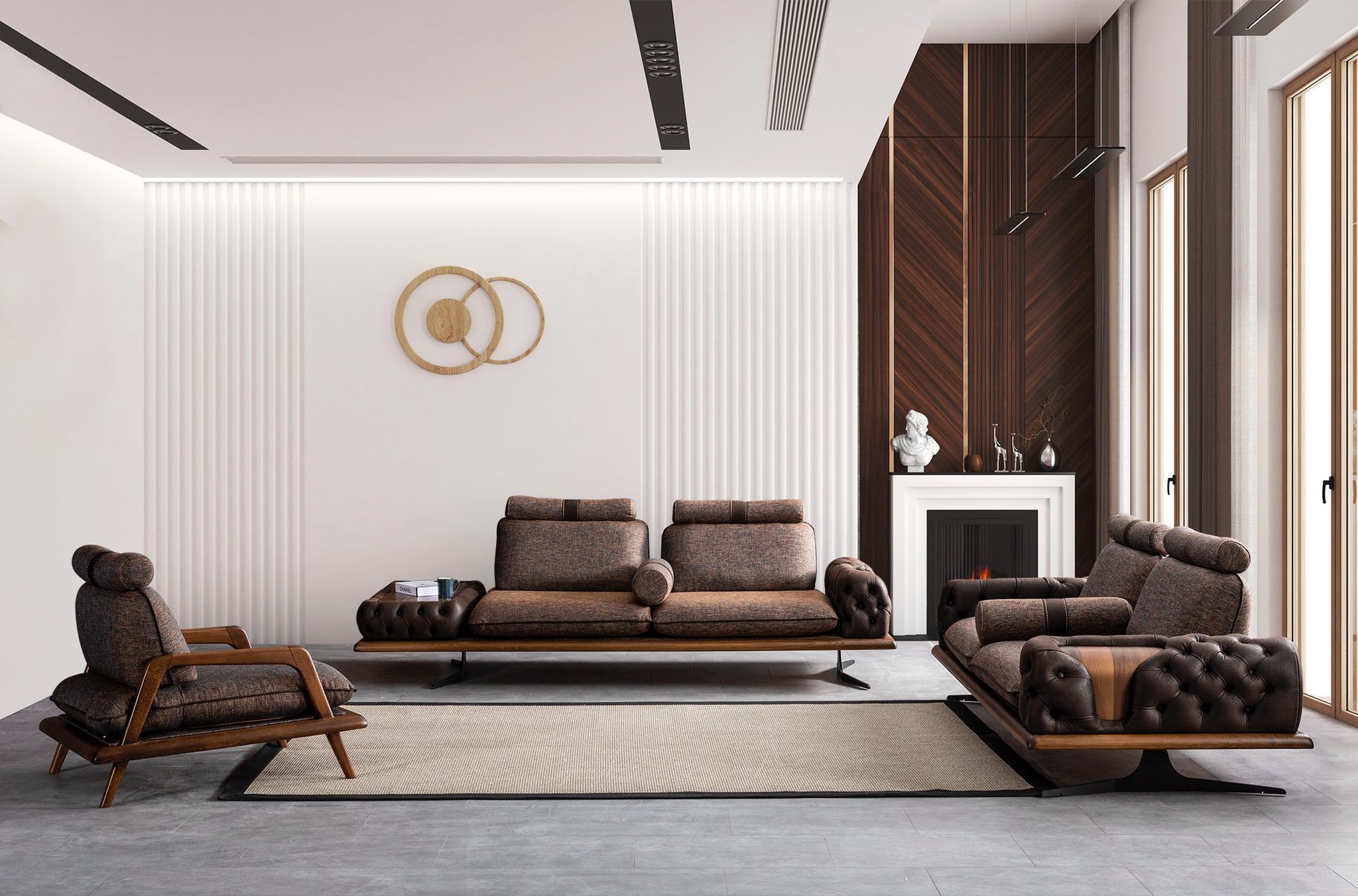 PISA Loveseat - Berre Furniture