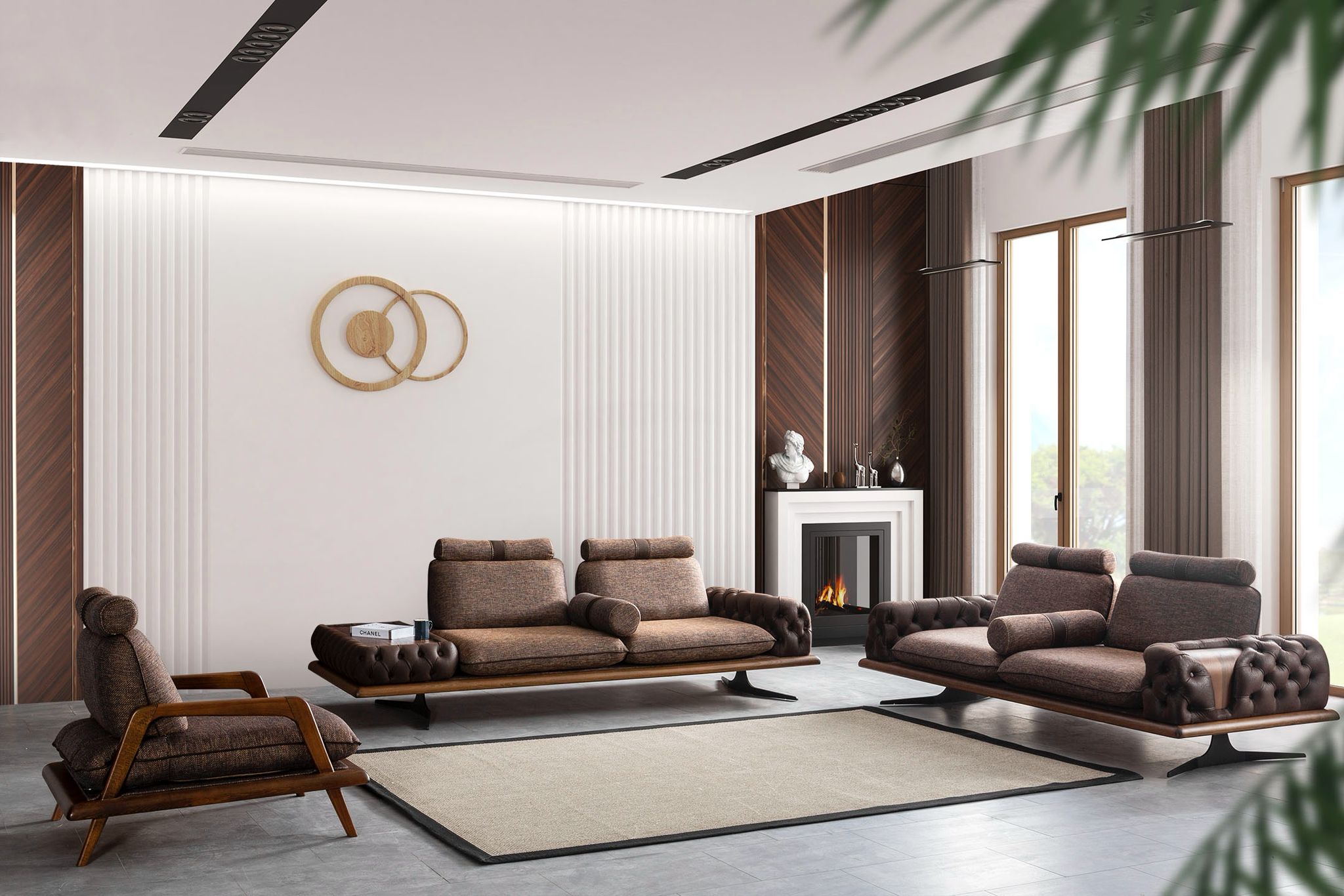 PISA Loveseat - Berre Furniture