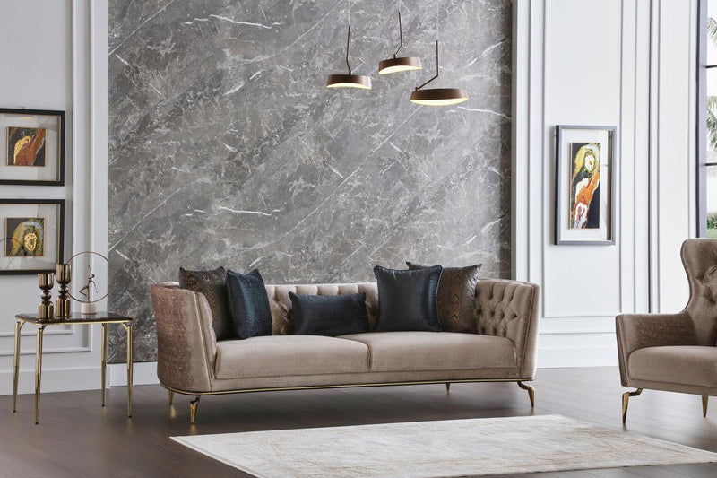 Plaza 3 Seat Sleeper Sofa 2 Pieces by Bellona - Berre Furniture