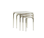 Plaza Nesting Table (Plaza Ivory) - Berre Furniture