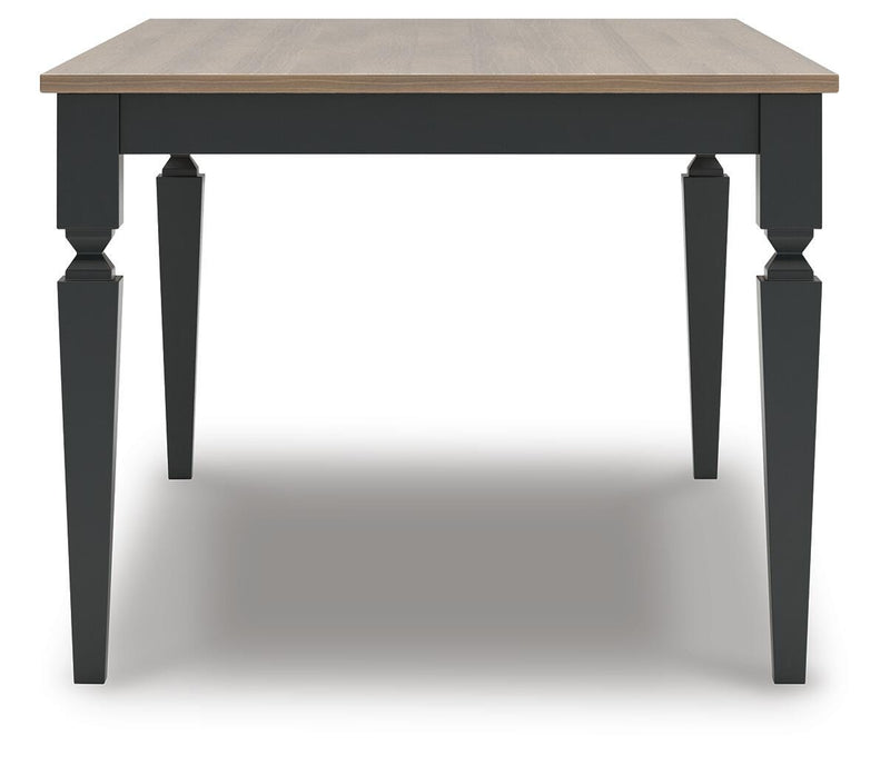 Plazaton Rectangular Dining Room Table