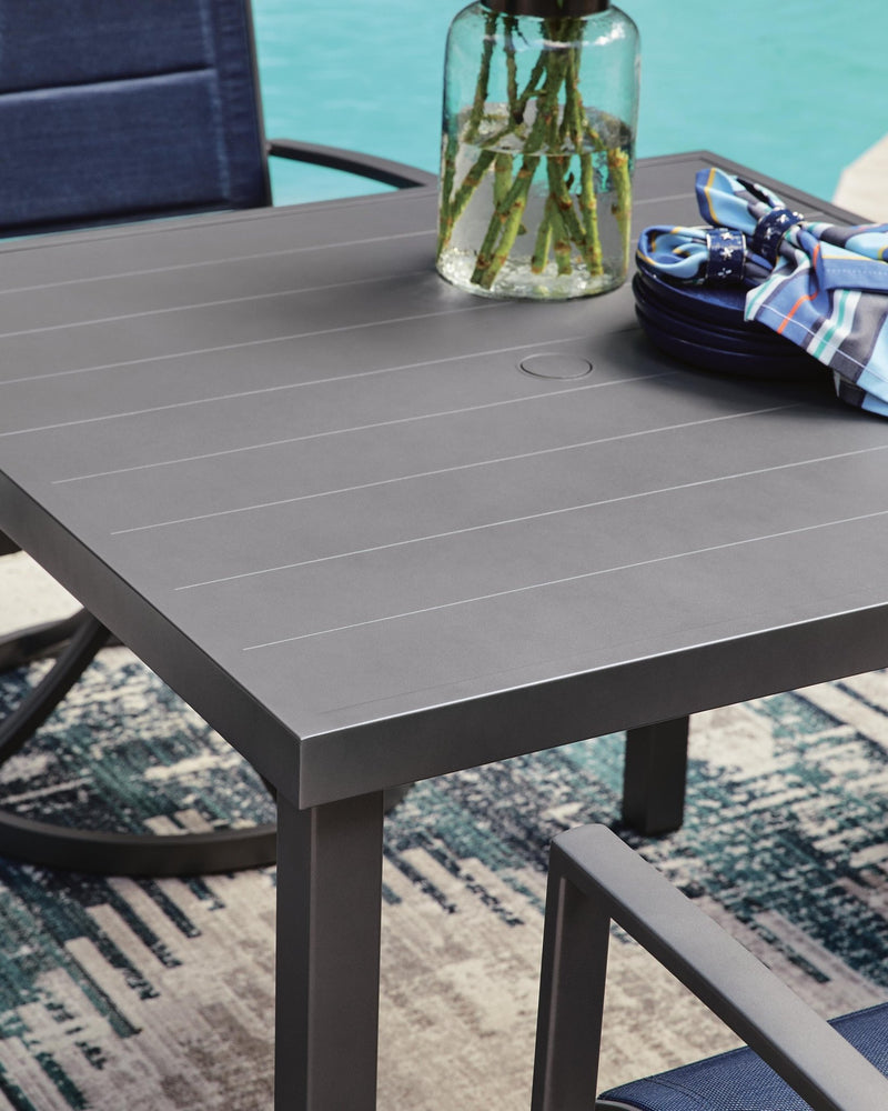 Point Bonita Square Dining Table w/UMB OPT