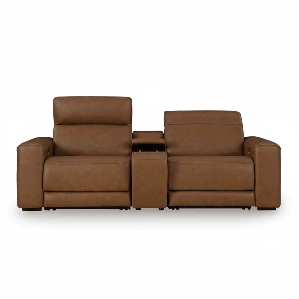 Rally - Up 2 - Piece Power Reclining Loveseat with Console - Berre Furniture