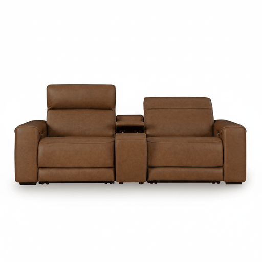 Rally - Up 2 - Piece Power Reclining Loveseat with Console - Berre Furniture