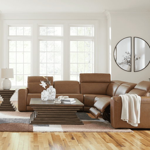 Rally-Up 5-Piece Power Reclining Sectional with Console 142"