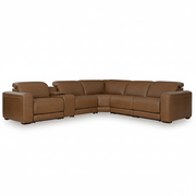 Rally-Up 6-Piece Power Reclining Sectional with Console Default Title
