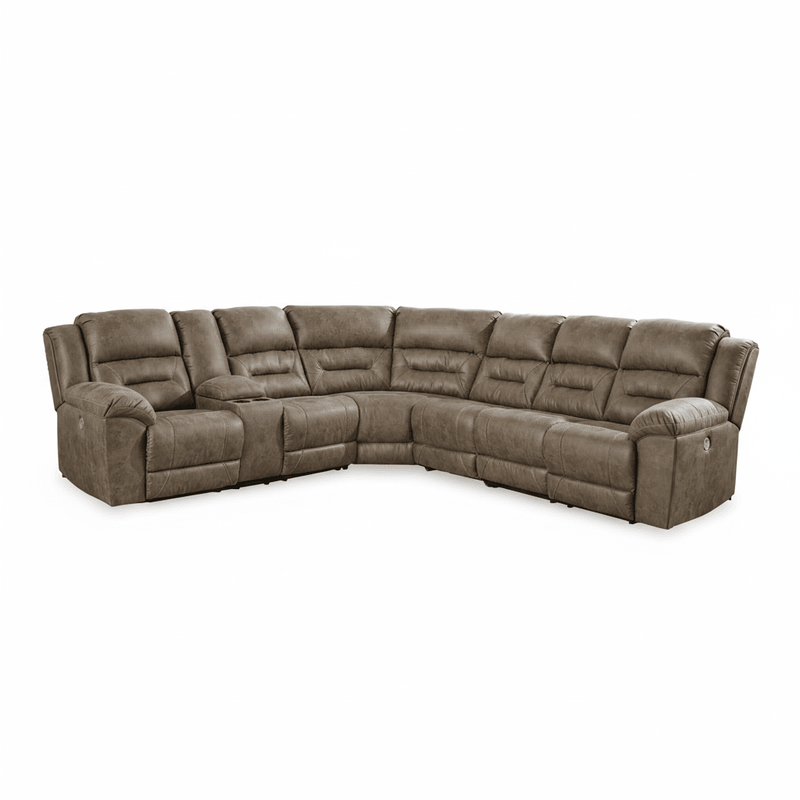 Ravenel 4-Piece Power Reclining Sectional Left Chaise