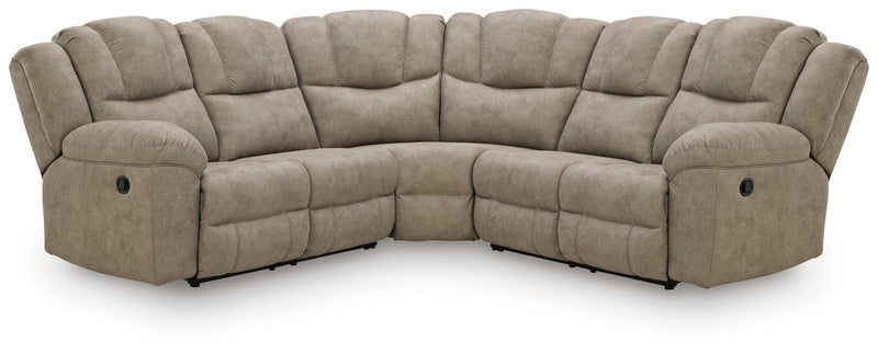 Ravenswaye 3-Piece Reclining Sectional Default Title
