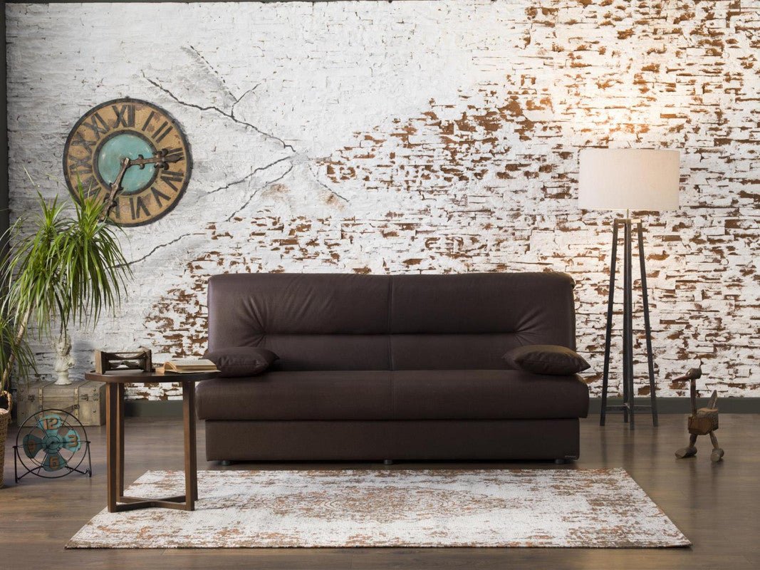 Regata 3 Seat Sleeper Sofa by Bellona SILVERADO CHOCOLATE