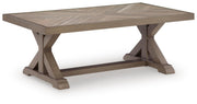 Revare Beach Rectangular Cocktail Table Default Title