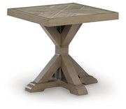 Revare Beach Square End Table Default Title