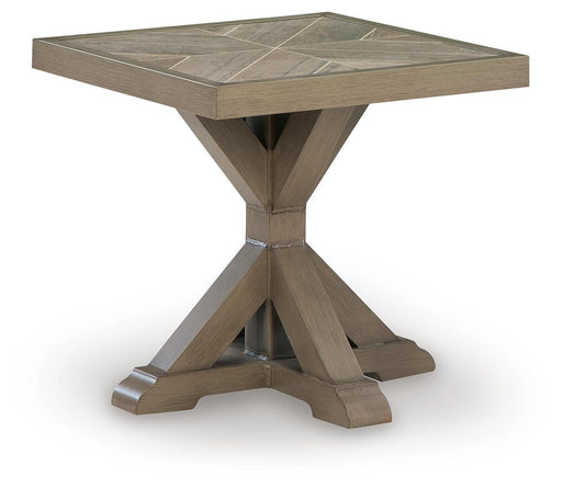 Revare Beach Square End Table Default Title