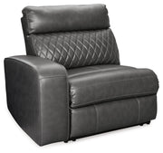 Samperstone 2 - Piece Power Reclining Sectional Loveseat - Berre Furniture