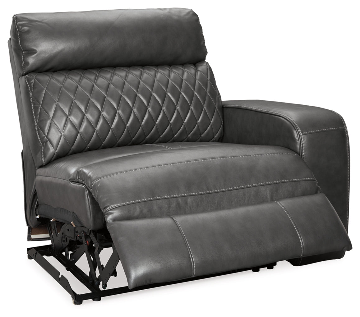Samperstone 2 - Piece Power Reclining Sectional Loveseat - Berre Furniture
