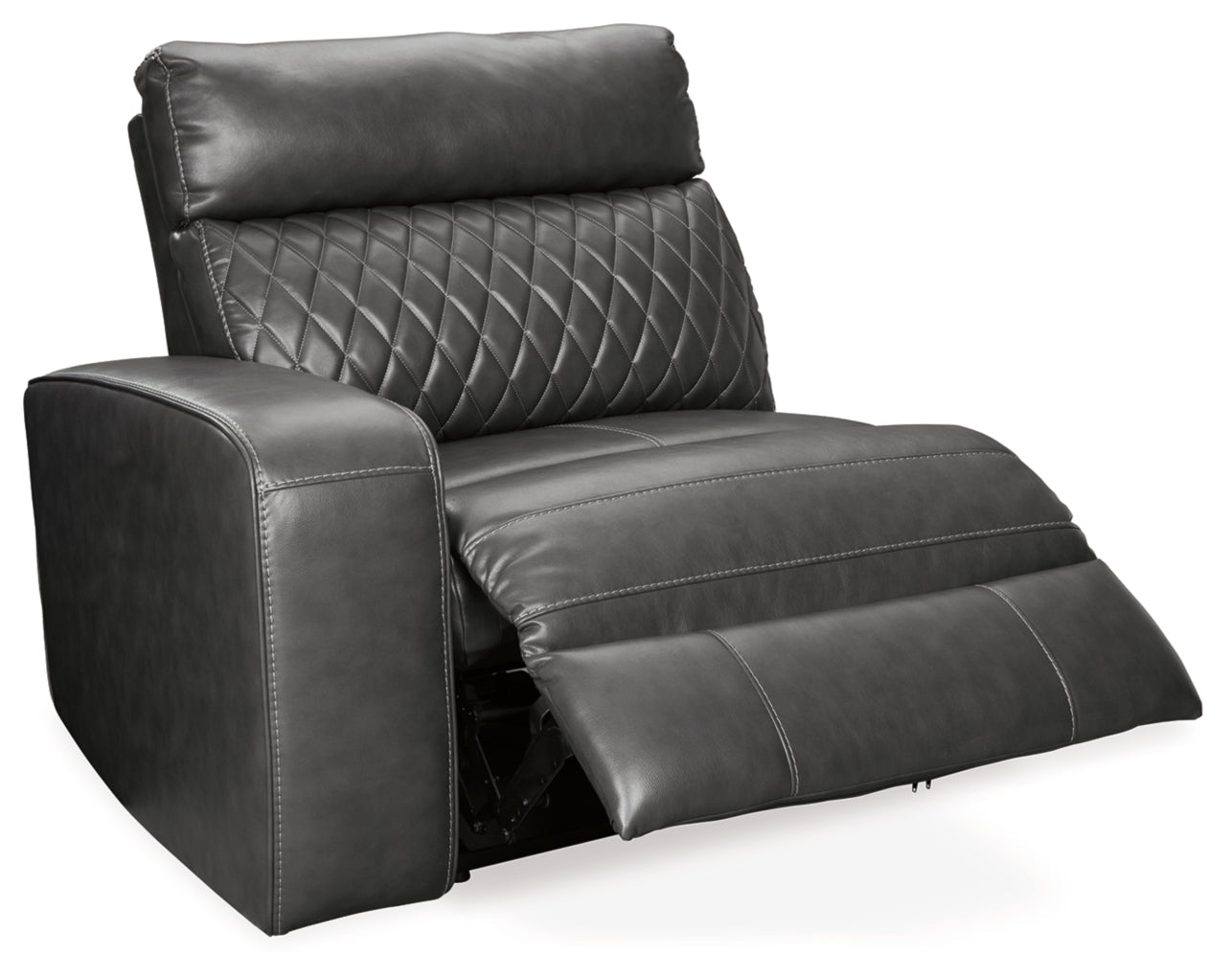 Samperstone 2 - Piece Power Reclining Sectional Loveseat - Berre Furniture