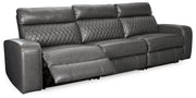 Samperstone 3 - Piece Power Reclining Sectional Sofa - Berre Furniture
