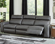 Samperstone 3 - Piece Power Reclining Sectional Sofa - Berre Furniture