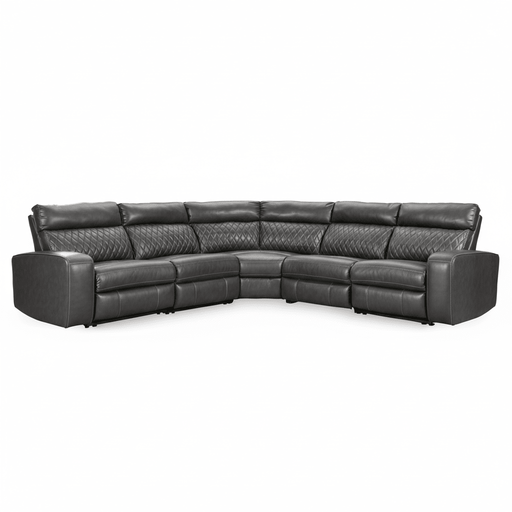 Samperstone 5 - Piece Power Reclining Sectional - Berre Furniture