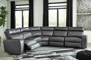 Samperstone 5 - Piece Power Reclining Sectional - Berre Furniture