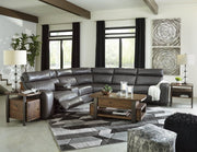 Samperstone 6 - Piece Power Reclining Sectional - Berre Furniture