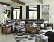 Samperstone 6 - Piece Power Reclining Sectional - Berre Furniture