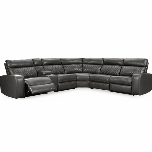 Samperstone 6 - Piece Power Reclining Sectional - Berre Furniture