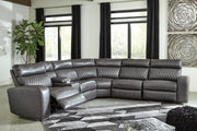 Samperstone 6 - Piece Power Reclining Sectional - Berre Furniture