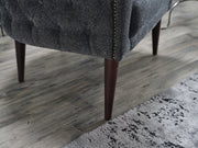 Selma Accent Armchair (Selma Grey) by Bellona