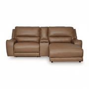 Silverbrooke 3 - Piece Power Reclining Sectional with Chaise - Berre Furniture