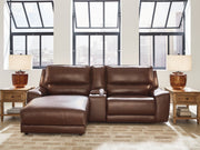 Silverbrooke 3 - Piece Power Reclining Sectional with Chaise - Berre Furniture