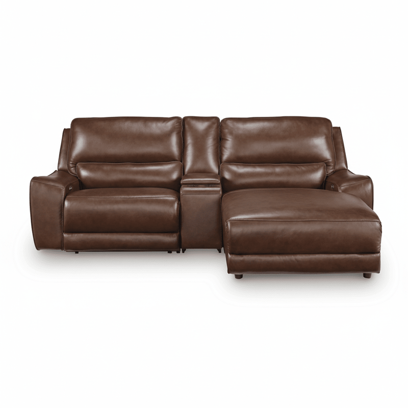 Silverbrooke 3 - Piece Power Reclining Sectional with Chaise - Berre Furniture