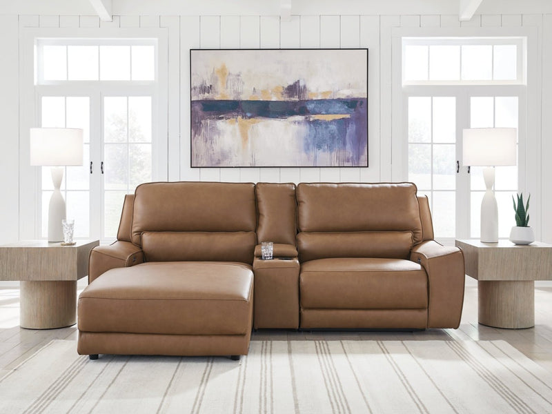 Silverbrooke 3 - Piece Power Reclining Sectional with Chaise - Berre Furniture