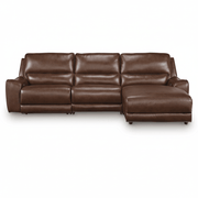 Silverbrooke 3 - Piece Reclining Sectional Chaise - Berre Furniture