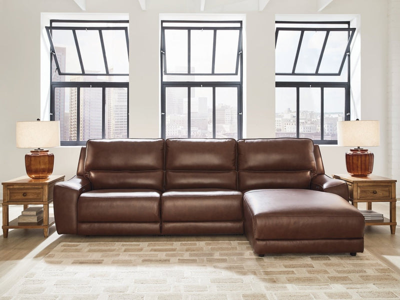 Silverbrooke 3 - Piece Reclining Sectional Chaise - Berre Furniture
