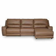 Silverbrooke 3 - Piece Reclining Sectional Chaise - Berre Furniture