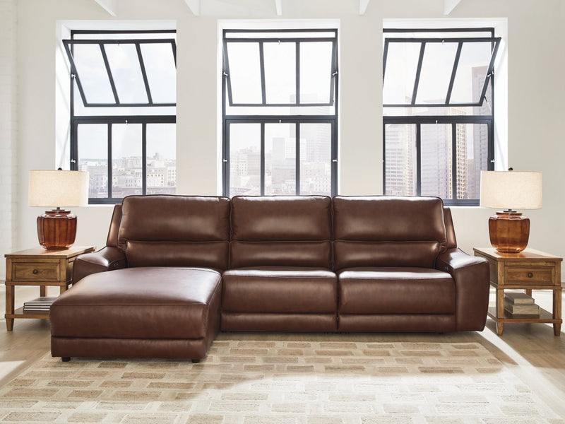 Silverbrooke 3 - Piece Reclining Sectional Chaise - Berre Furniture