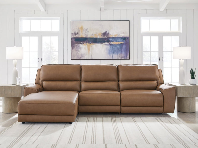 Silverbrooke 3 - Piece Reclining Sectional Chaise - Berre Furniture