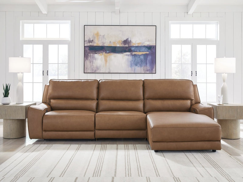 Silverbrooke 3 - Piece Reclining Sectional Chaise - Berre Furniture